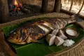 Palauan grilled reef fish
