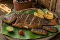 Saint Lucian grilled fish