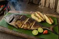 Vincentian grilled jackfish