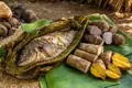 Solomon Islands earth-oven fish