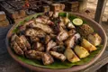 Trinidadian grilled pork