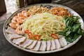 Vietnamese green papaya salad
