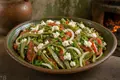 Nopal cactus salad