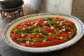 Portuguese roasted pepper salad
