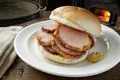 Peameal bacon sandwich