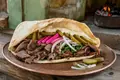 Shawarma sandwich