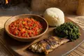 Zambian chile-tomato relish