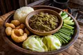 Northern Thai green chile dip
