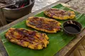 Makassar pressed grilled banana