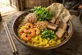 Quảng-style turmeric noodles