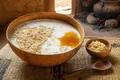 Millet-and-yogurt sweet