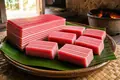 Malaysian layered steamed cake