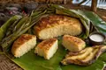 Solomon Islands cassava-coconut pudding