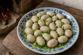 Scallion-oil taro