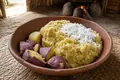 Sweet-potato coconut mash
