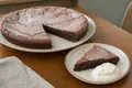 Swedish sticky chocolate cake