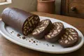 Greek chocolate log