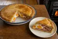 New Zealand bacon and egg pie