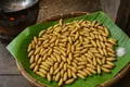 Fried bamboo worms