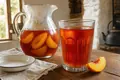 Rooibos peach drink