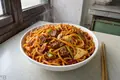 Xinjiang fried rice noodles