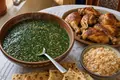 Molokhia with chicken