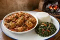 Kenyan indigenous chicken stew