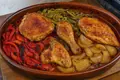 Macedonian baked chicken