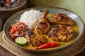 East African coconut chicken