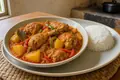 Cape Verdean stewed chicken