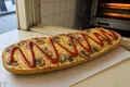 Polish open-faced baguette