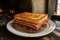 Uruguayan steak sandwich
