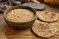 Sorghum porridge and flatbread